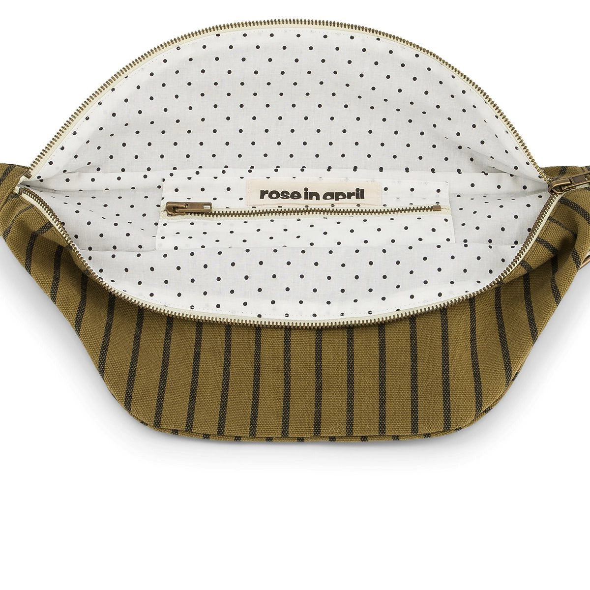 Sac banane - Rayures tennis Olive