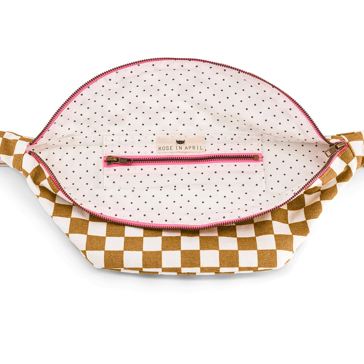 Sac banane - New damier Caramel