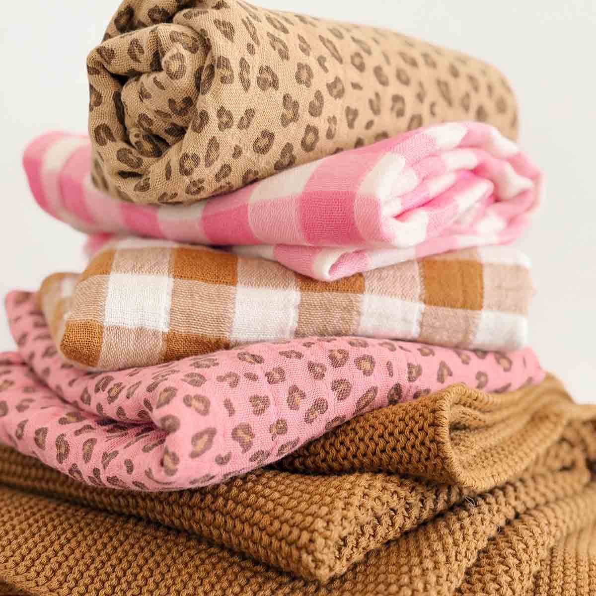 Lange - Bianca Mini Léopard Geranium