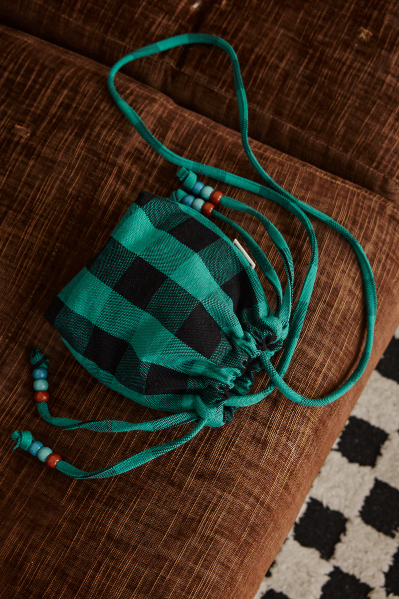Mini sac - Billie Big vichy Vert