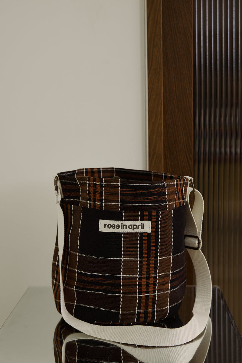Sac seau - Bucky Black Tartan