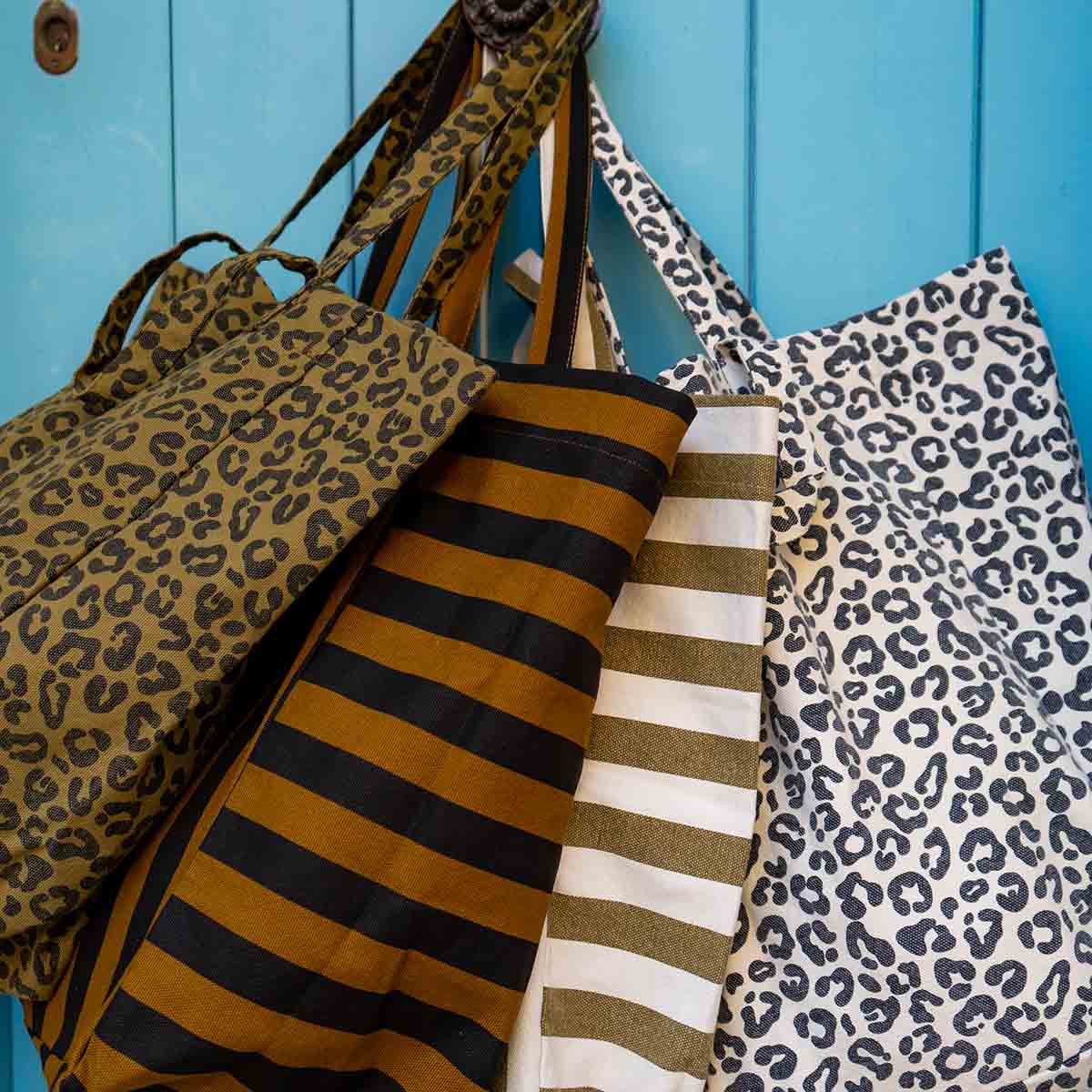 Sac cabas - Elisabeth Rayures Cumin