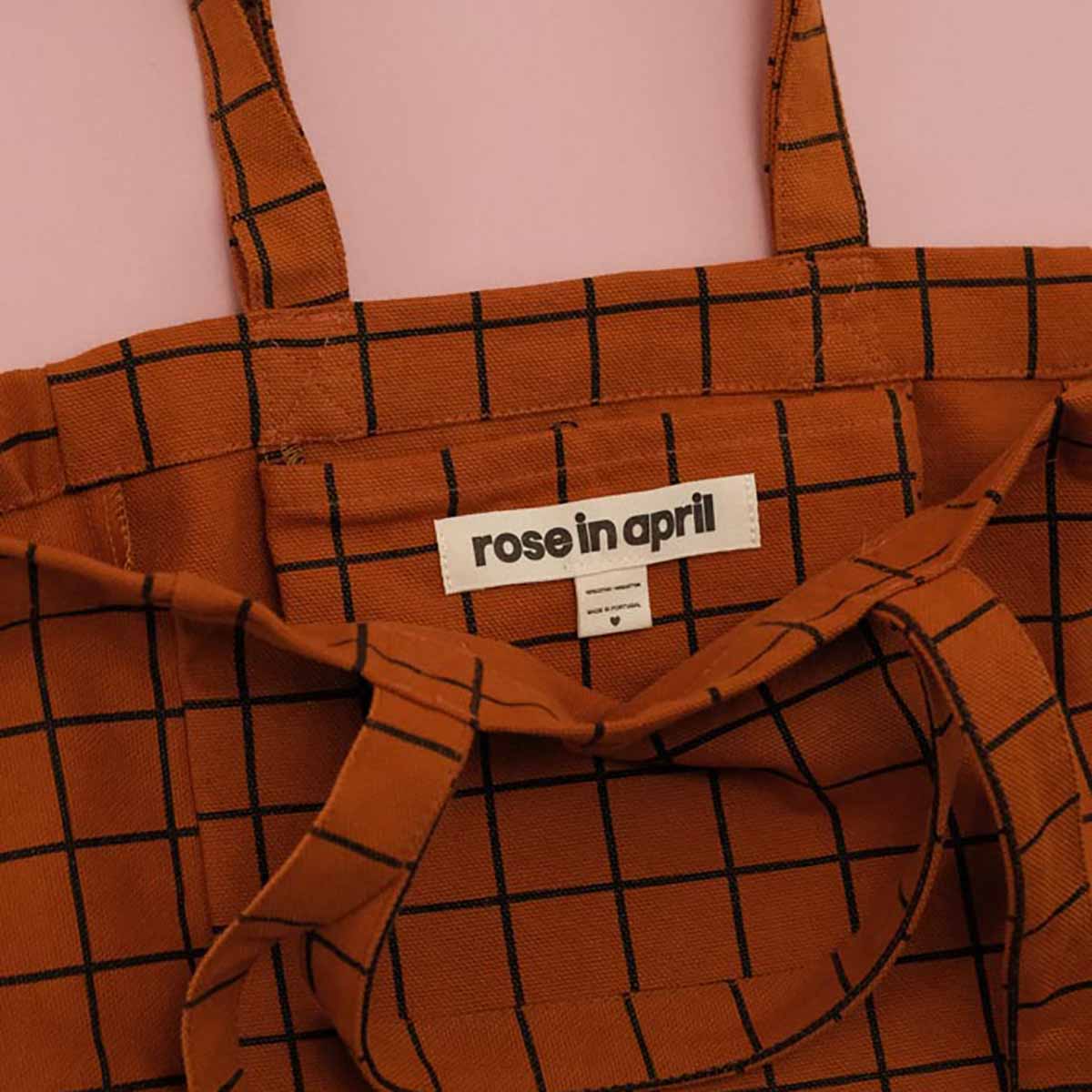 Sac cabas - Elisabeth School Check Ginger