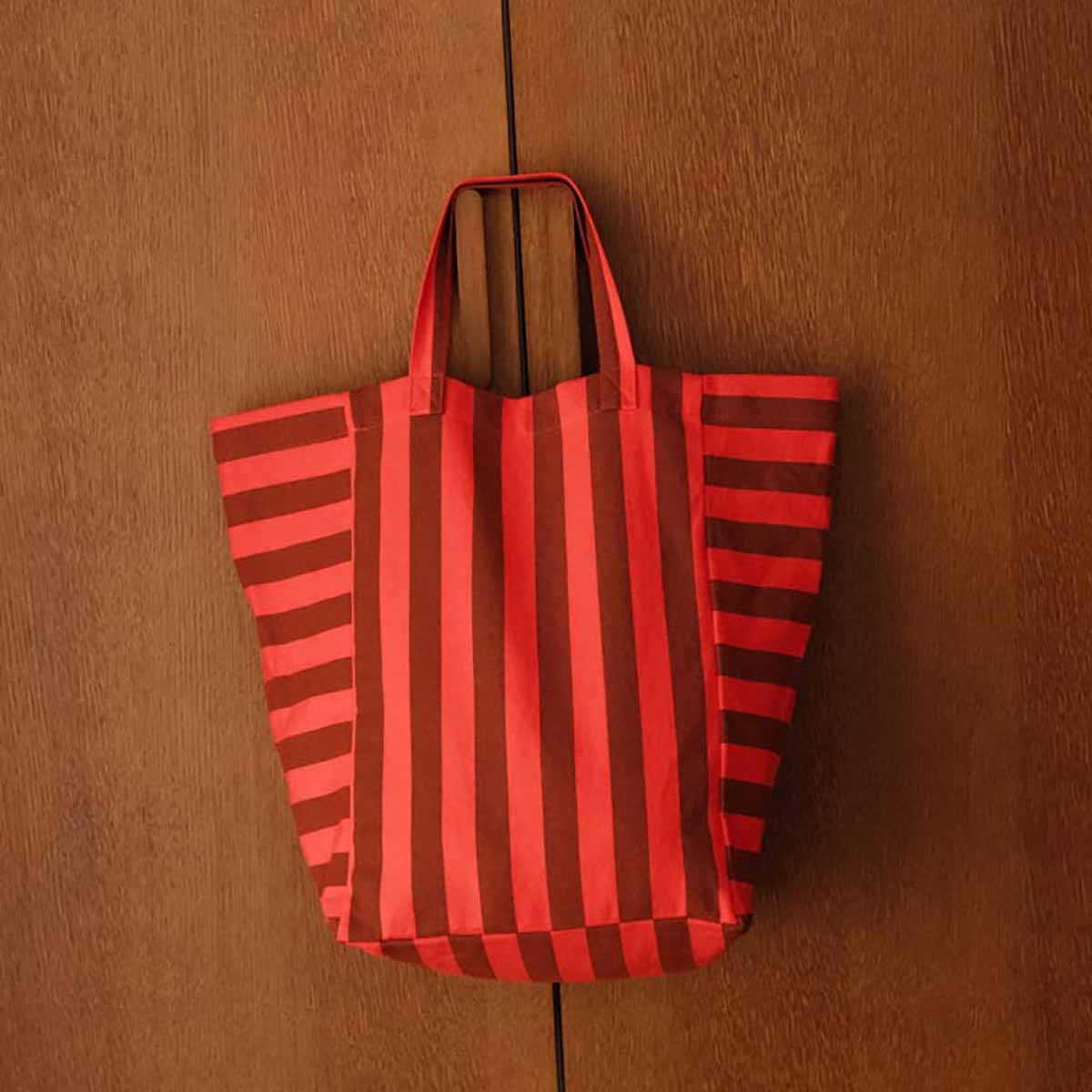 Tote bag - Elisabeth Brown / Tomato Stripes