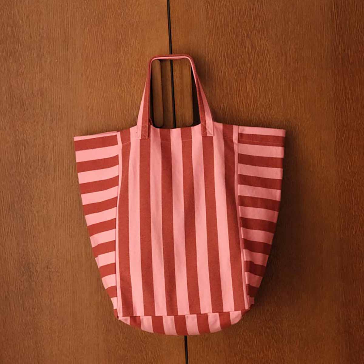 Tote bag - Elisabeth Brick / Pink Stripes