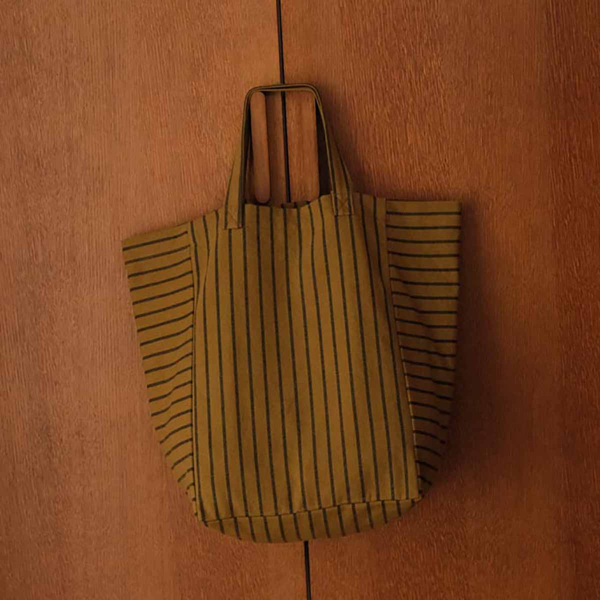 Tote bag - Elisabeth Olive Tennis Stripes