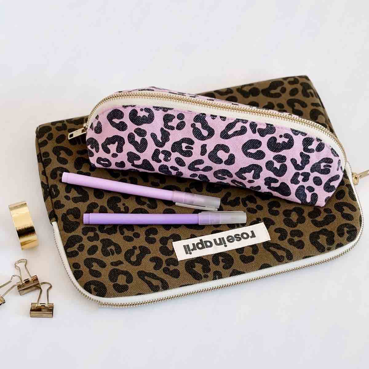 Pencil case - Gaston Graou Bubble pink