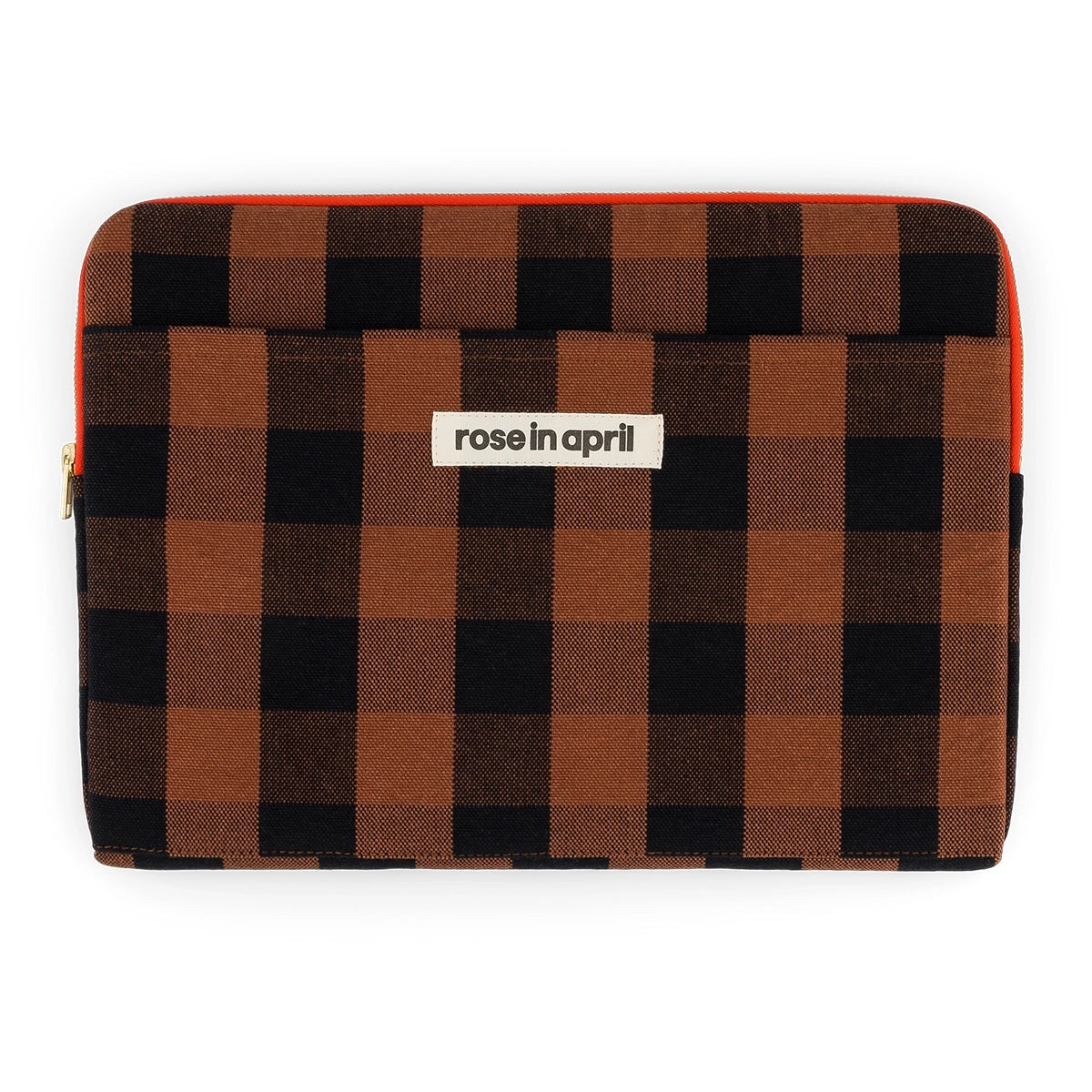Housse d'ordinateur 13&14" - Octave Big vichy Ginger