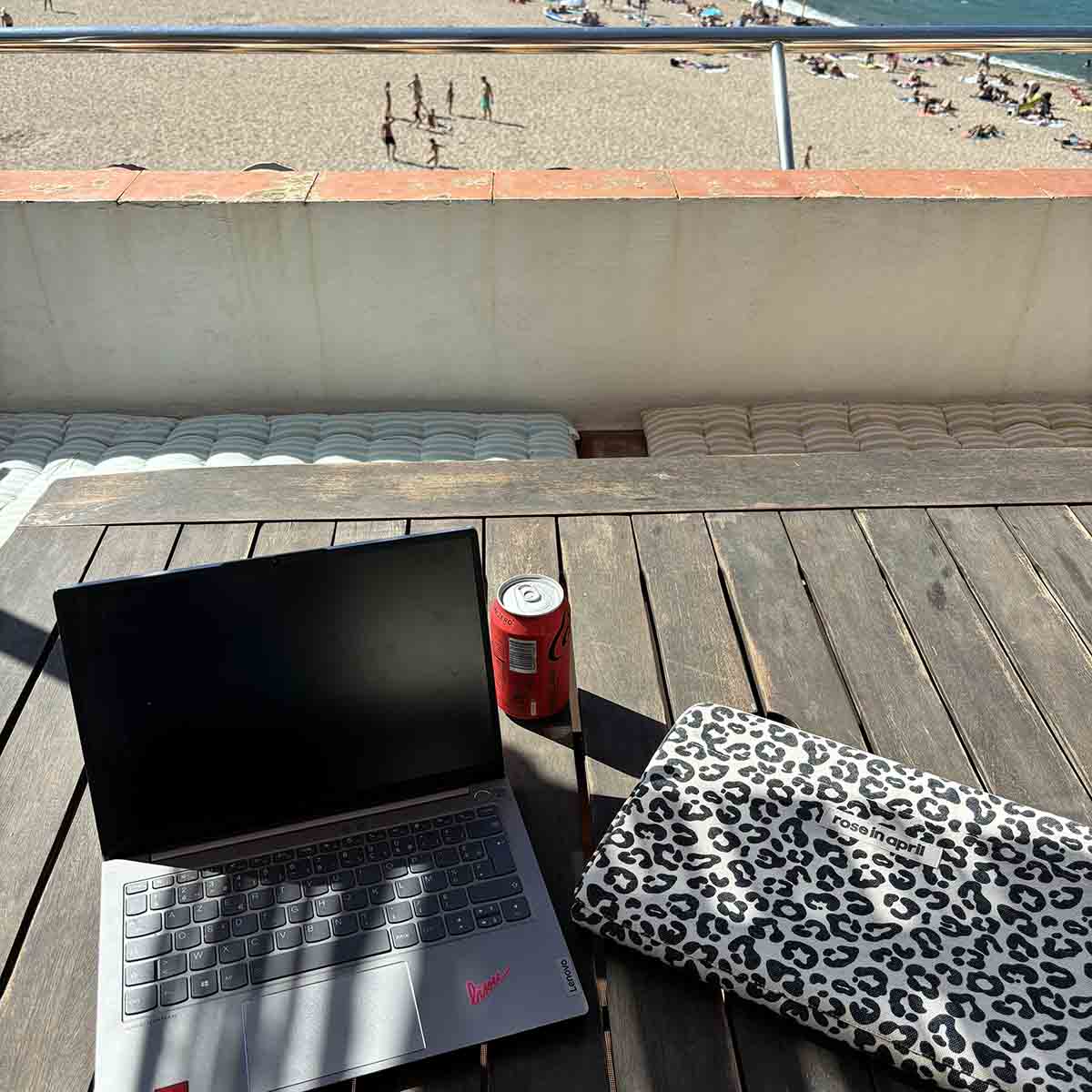 Housse d'ordinateur 13&14" - Octave Graou Greige