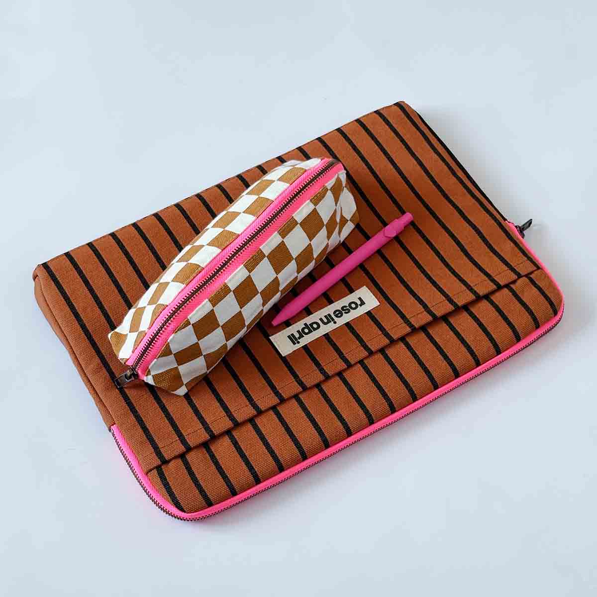 Trousse - Gaston Damier Caramel