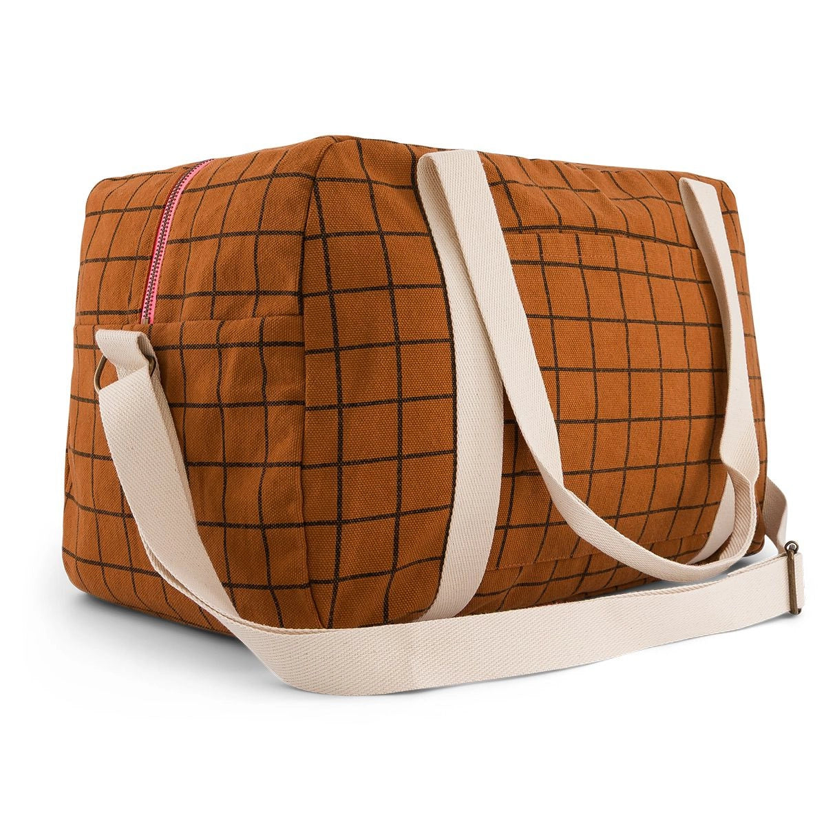 Diaper bag - Raphael School check Ginger