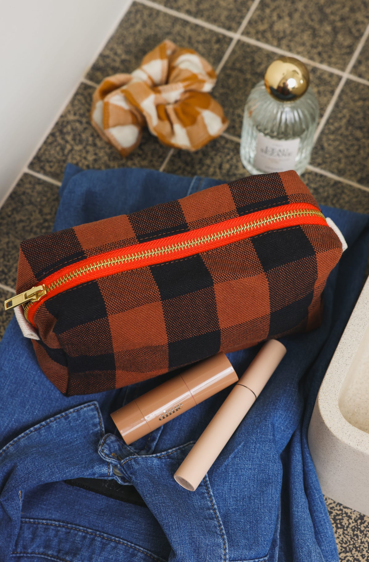 Trousse - Desi Big vichy Ginger