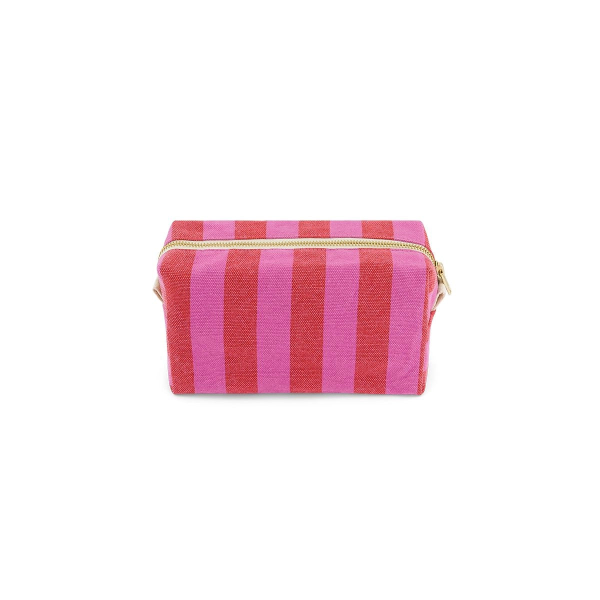 Trousse - Desi Rayures Orchid / Tomato