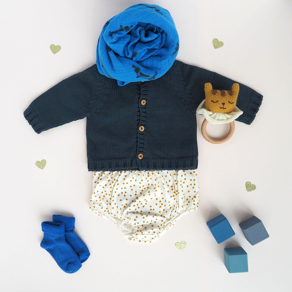 Bloomer - Tosca Mini mustard heart