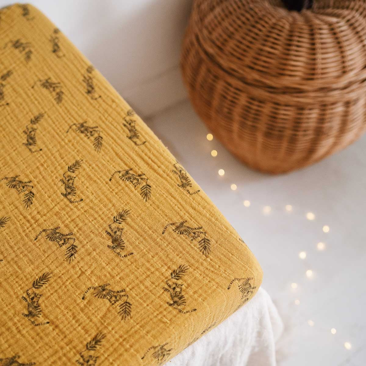 Drap housse - Olivia Tigre