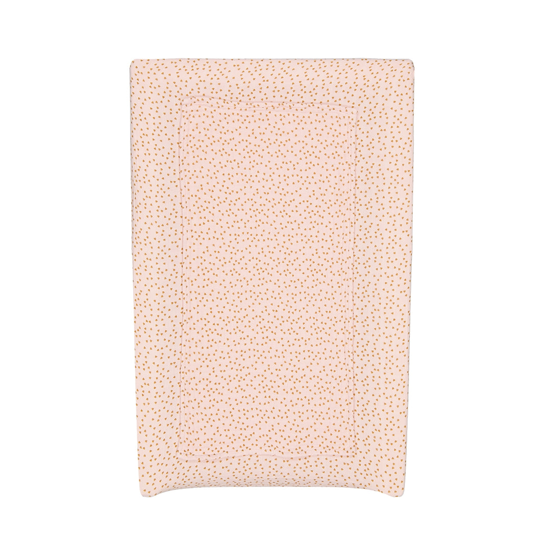 Changing mat cover - Fanny Mini heart Light pink