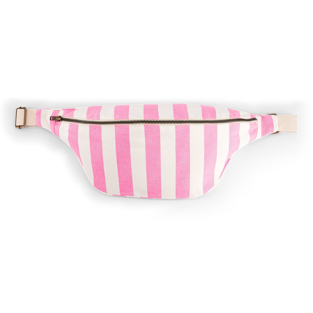 Bum bag - Neon pink Stripes