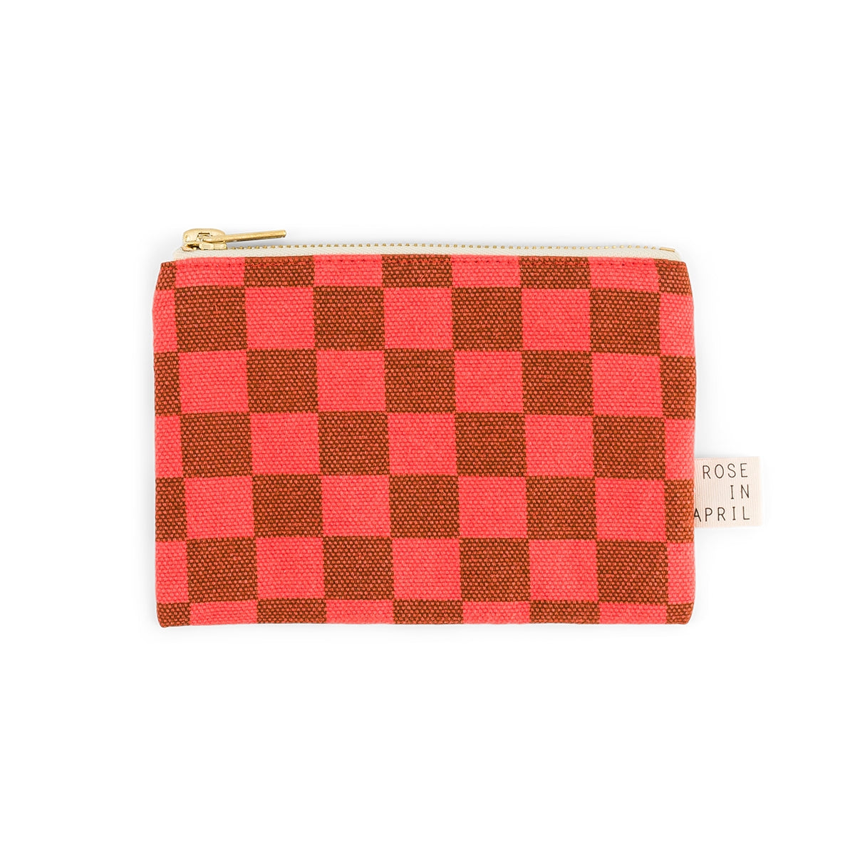 Purse Marie Coral Checkerboard