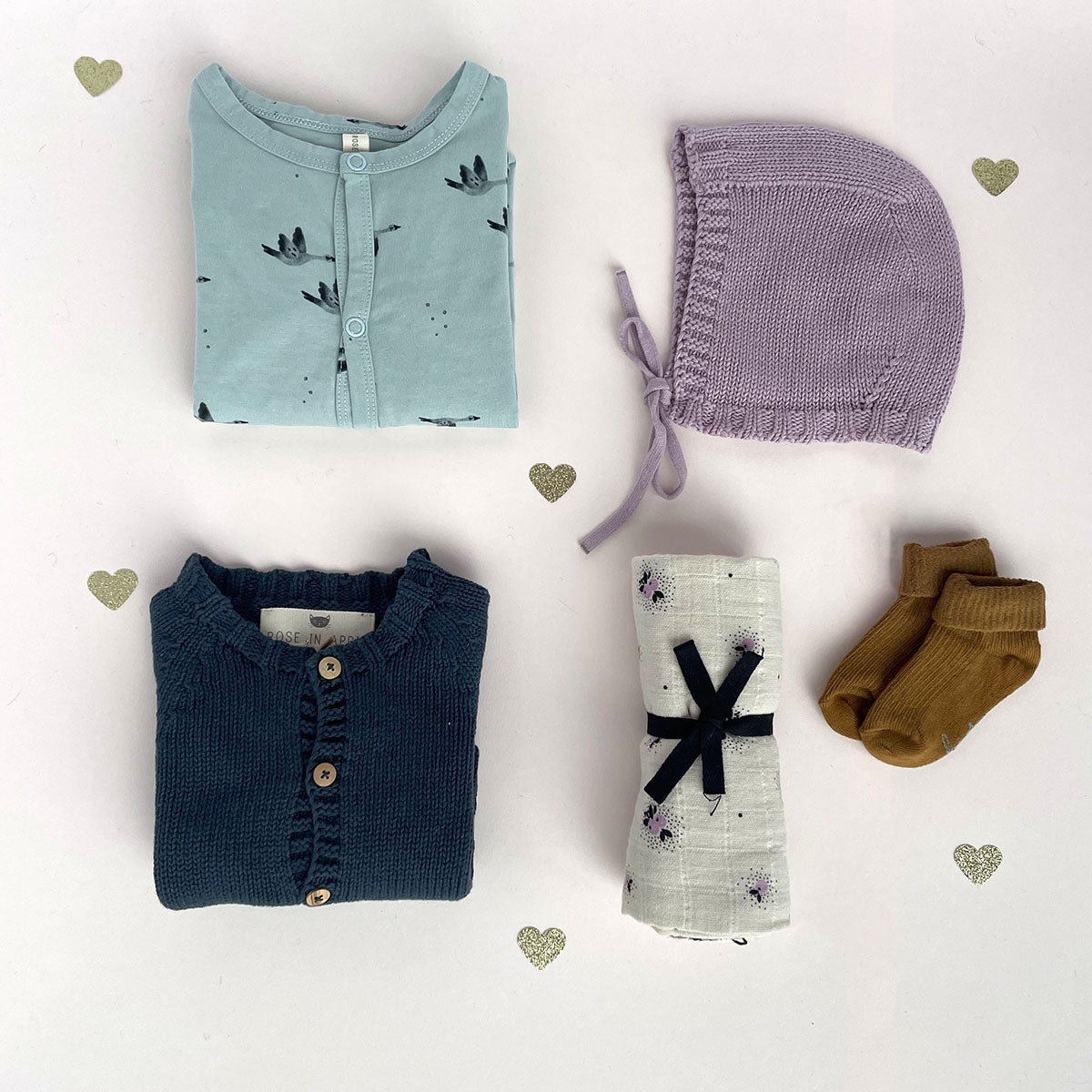 Pyjama - Amalia Oie Blue spray