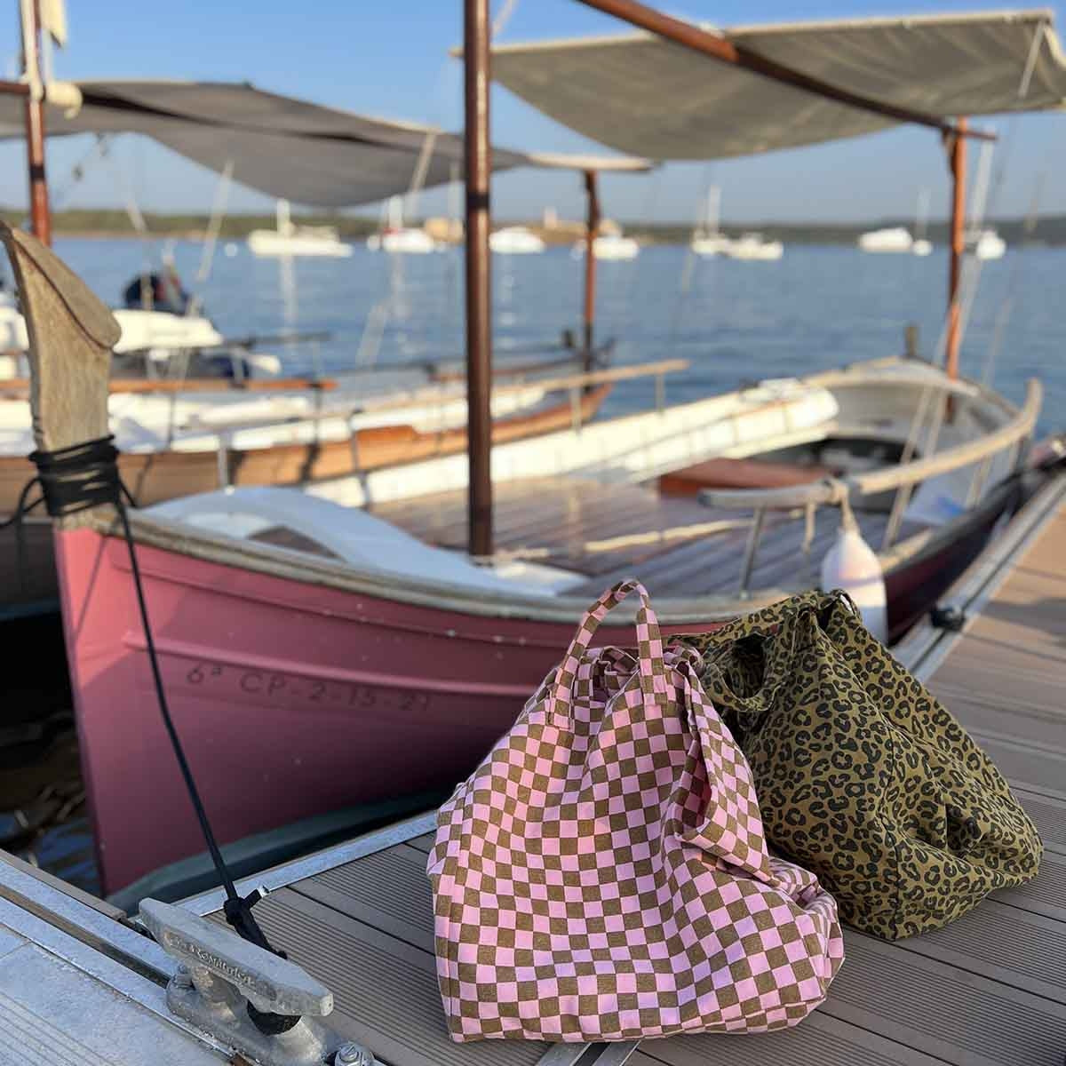 Sac cabas - Elisa Damier Strawberry