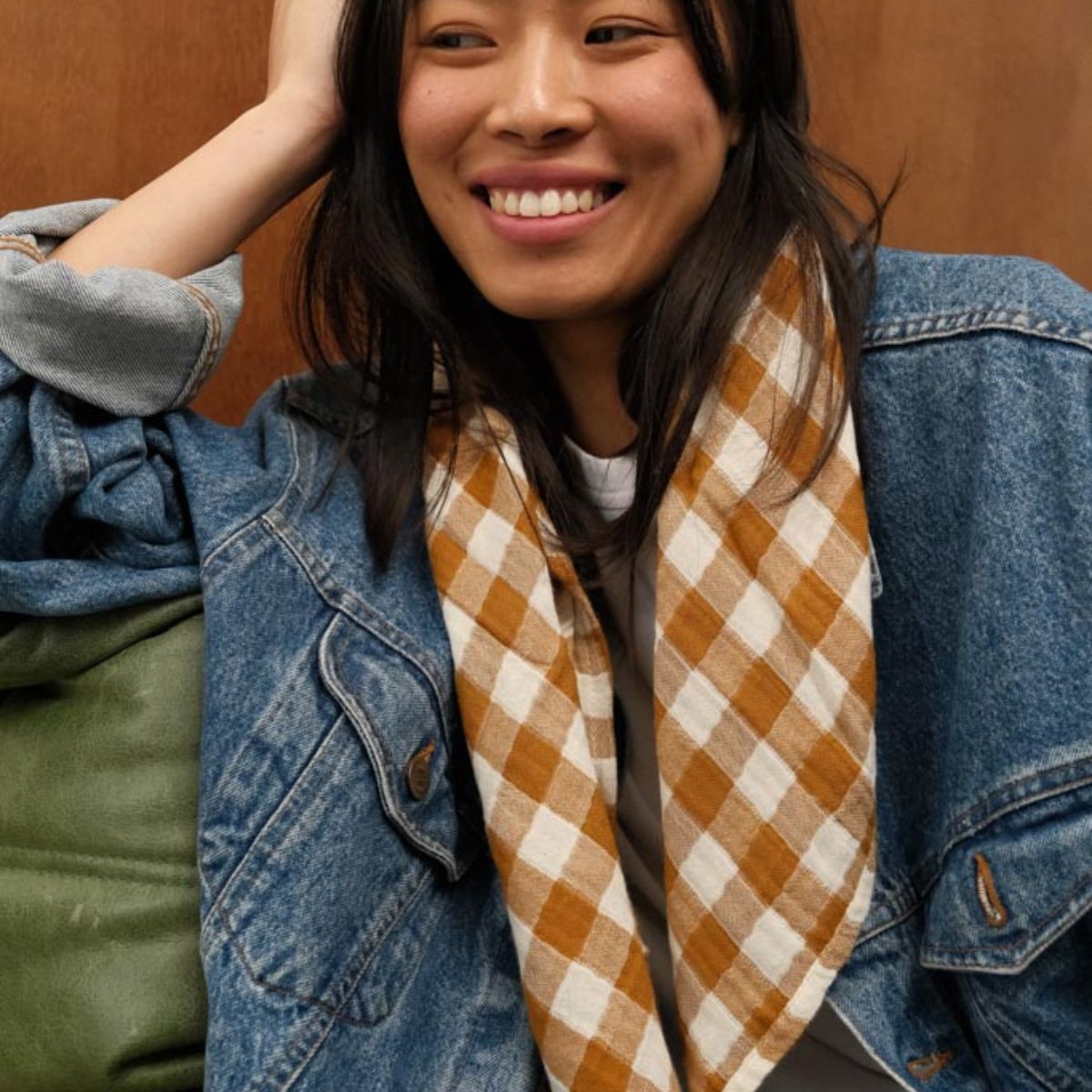 Lange - Bianca Vichy Caramel