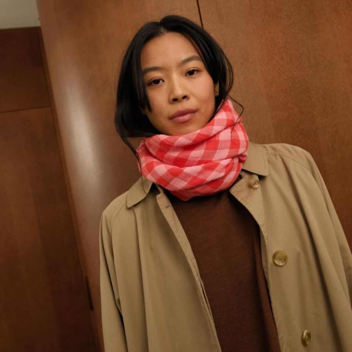 Swaddle - Bianca Gingham Check Red / Pink