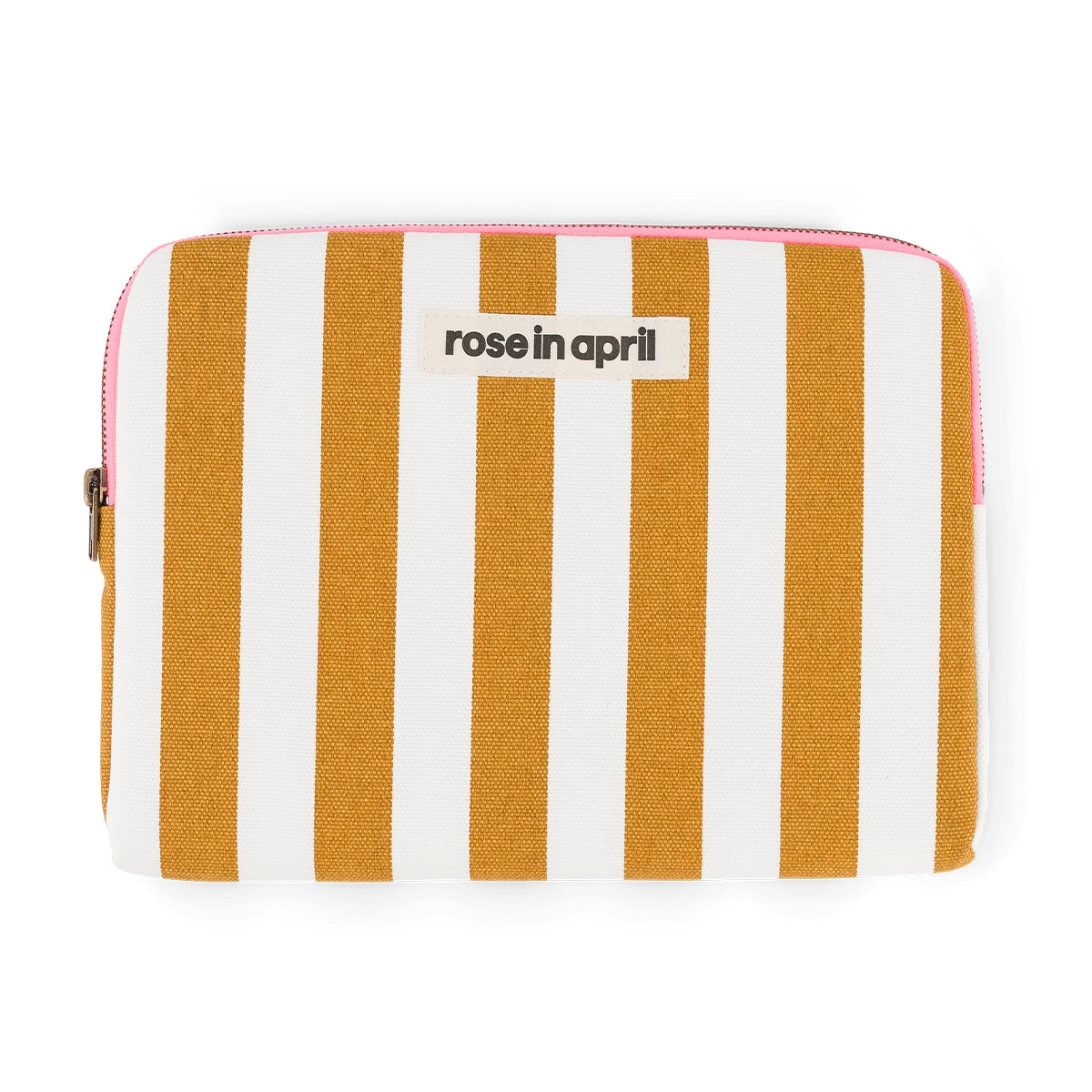 iPad sleeve - Anouk Caramel Stripes