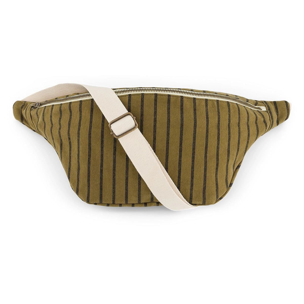 Sac banane - Rayures tennis Olive