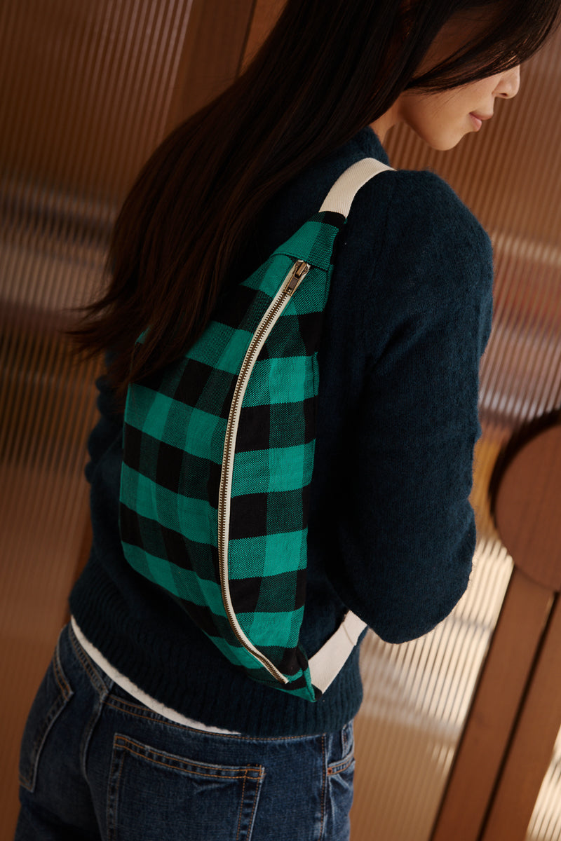 Bum bag - Big vichy Green