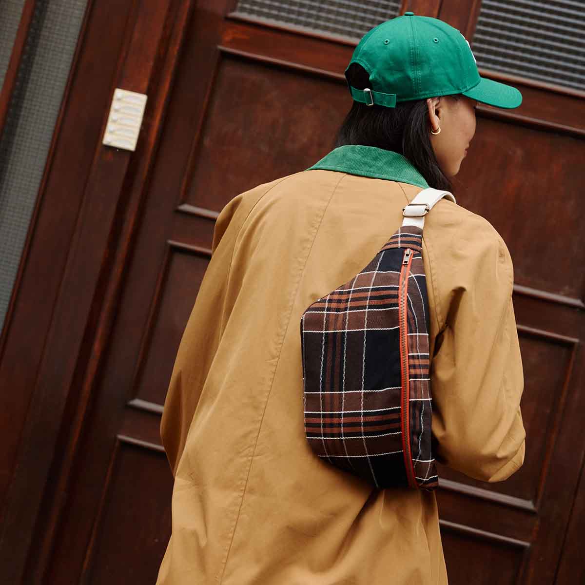 Bum bag - Black Tartan