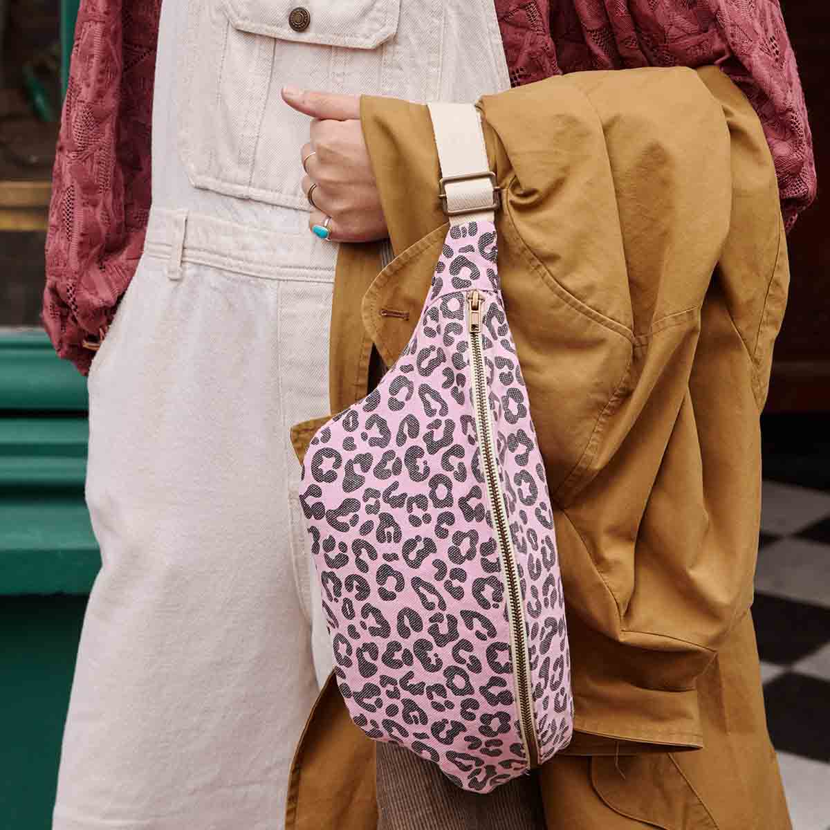 Bum bag - Graou Bubble pink