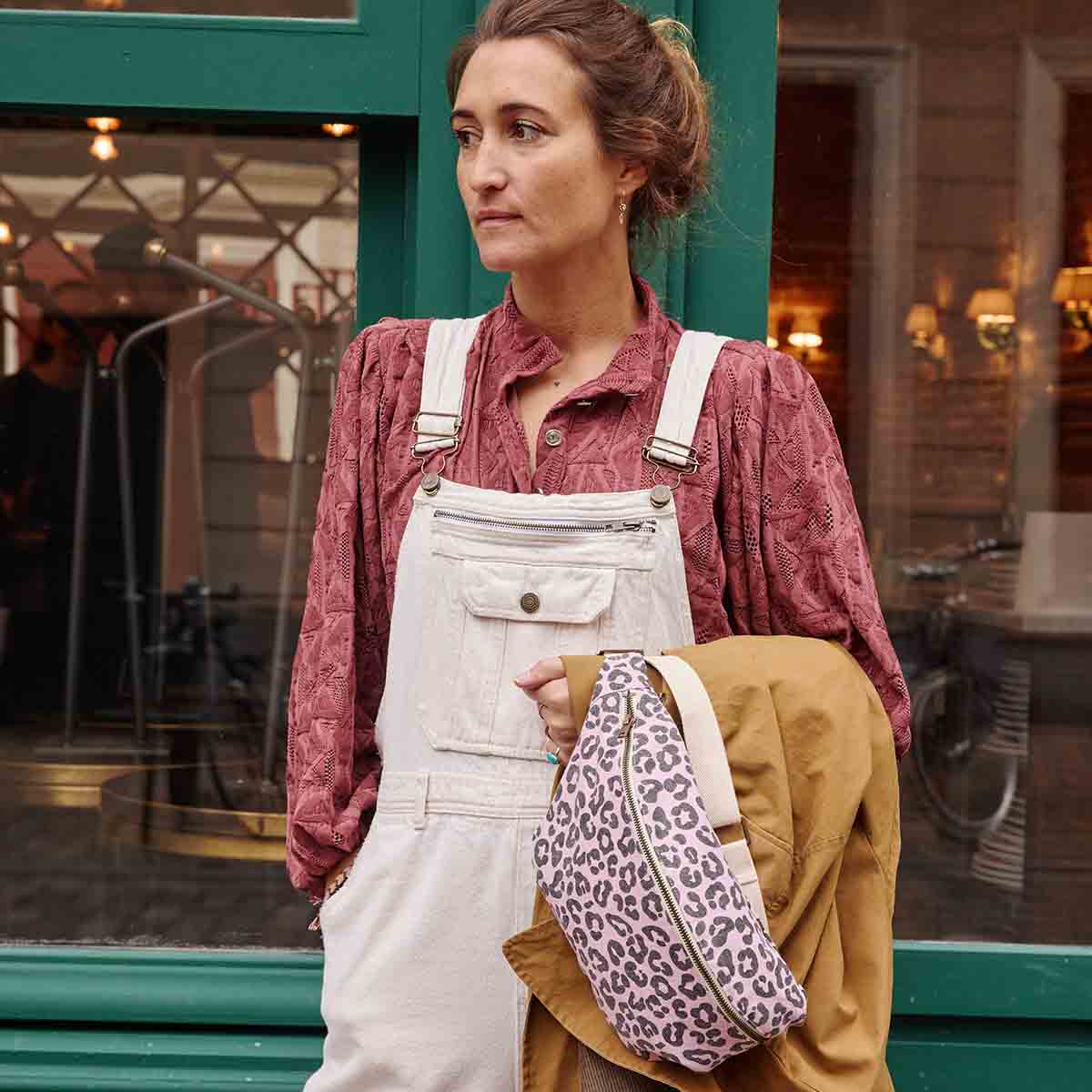 Bum bag - Graou Bubble pink