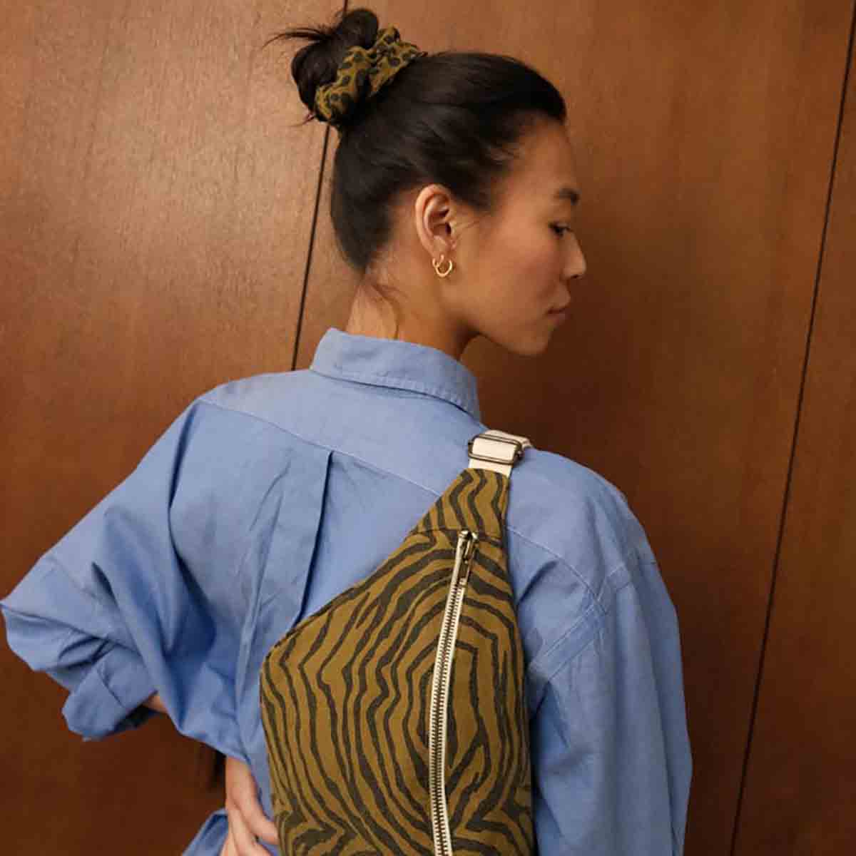 Sac banane - Zebrou Olive