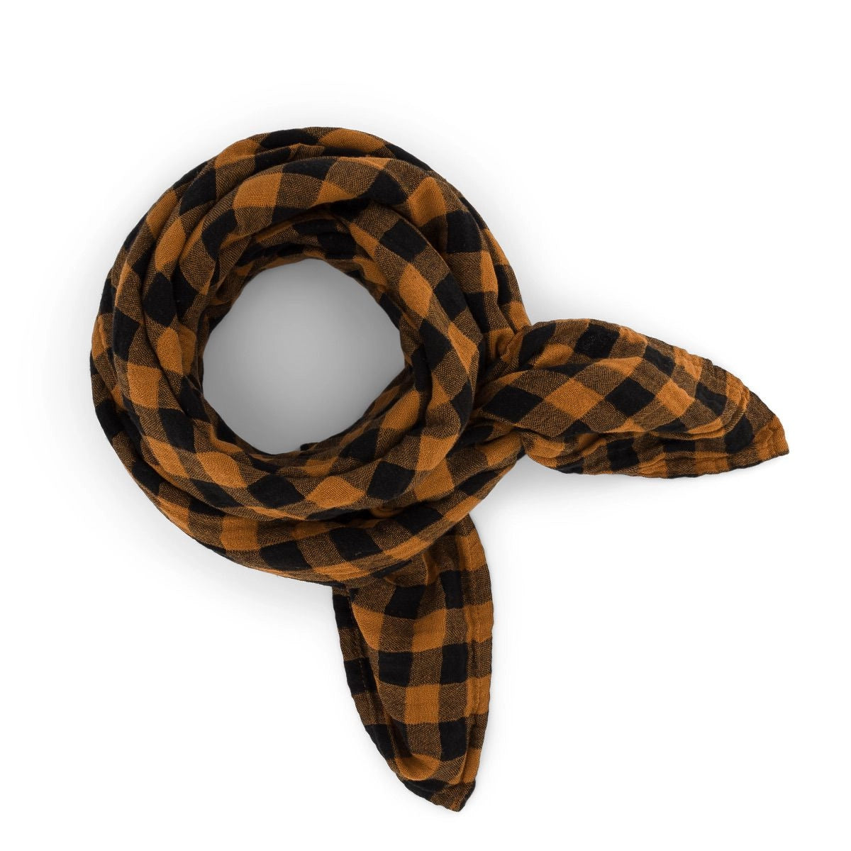 Swaddle - Bianca Gingham Check Pecan / Black