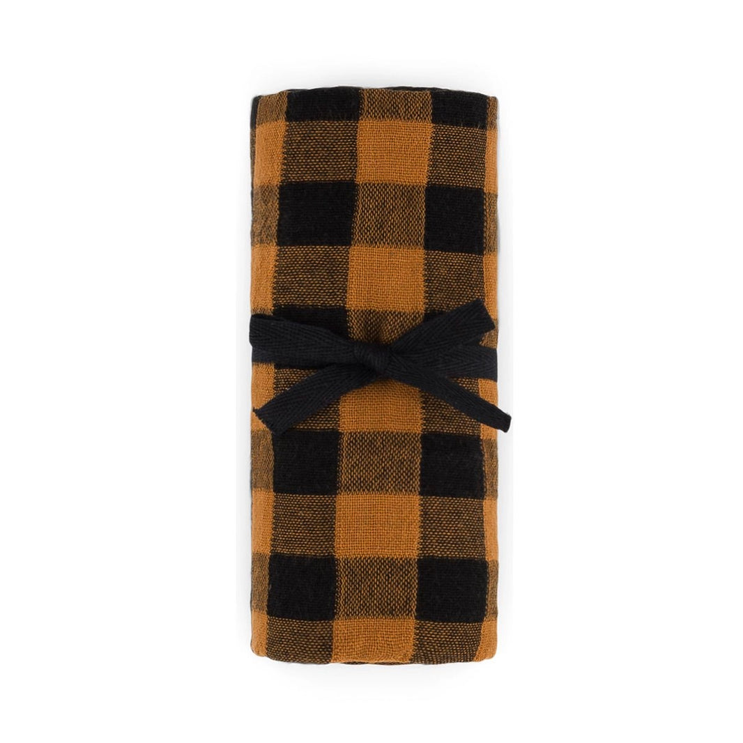 Swaddle - Bianca Gingham Check Pecan / Black