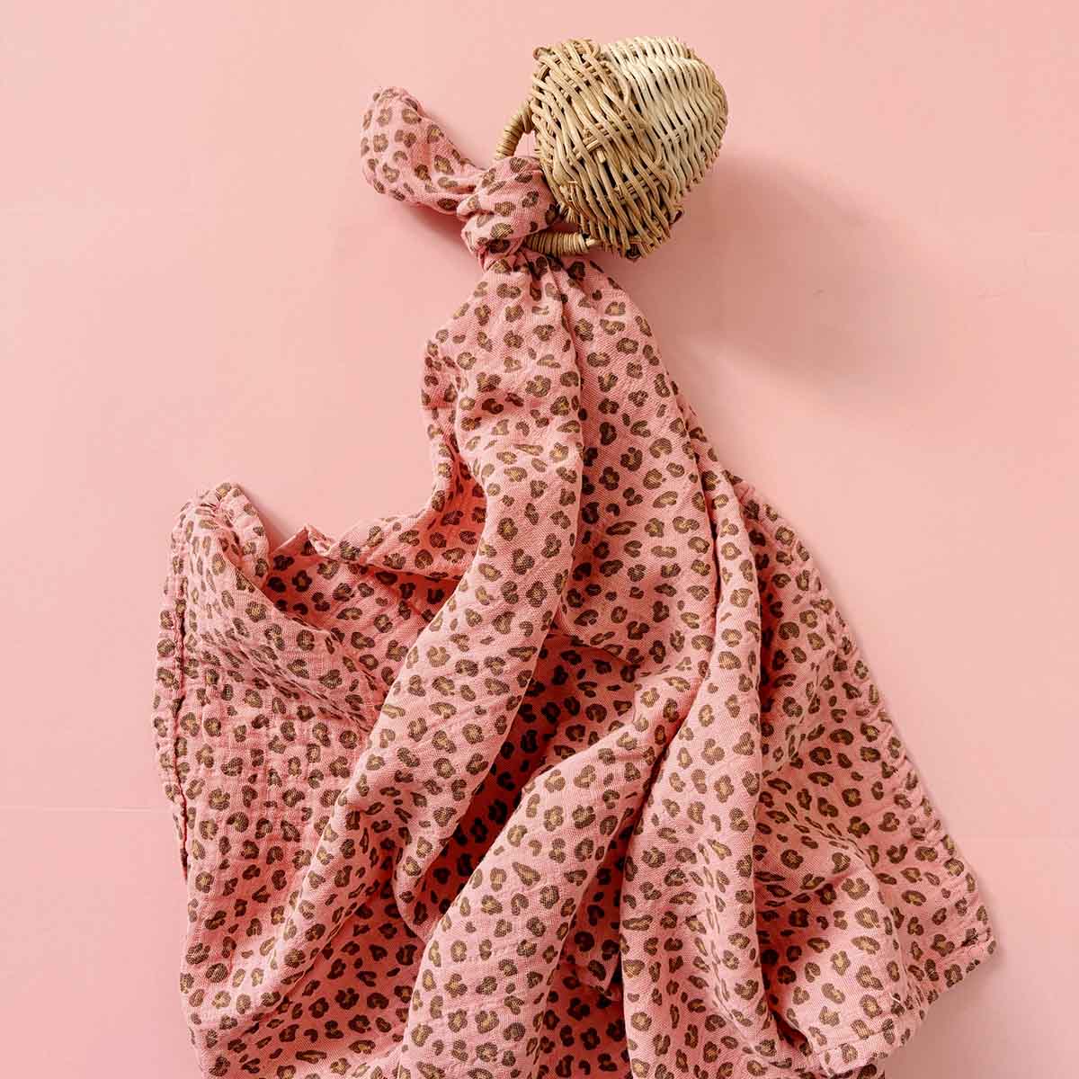 Lange - Bianca Mini Léopard Geranium