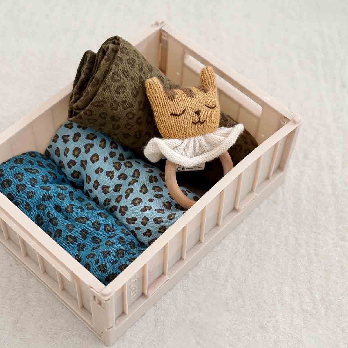 Lange - Bianca Mini Léopard Olive