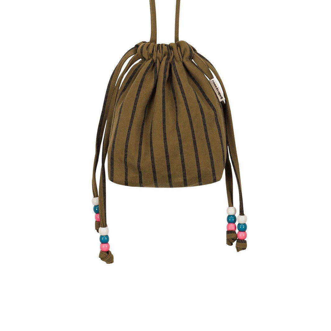 Mini sac - Billie Rayures Tennis Olive