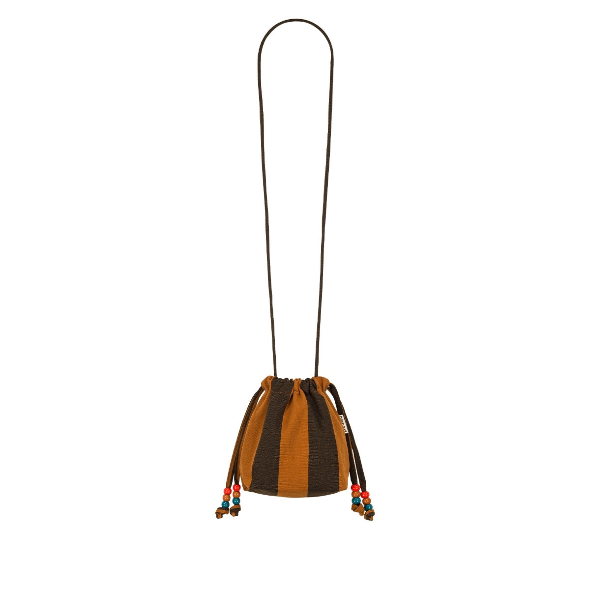 Mini sac - Billie Big stripes Night / Pecan