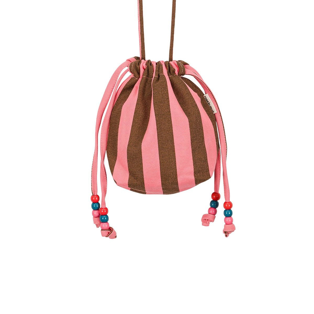 Mini bag - Billie Stripes Funky pink / Olive