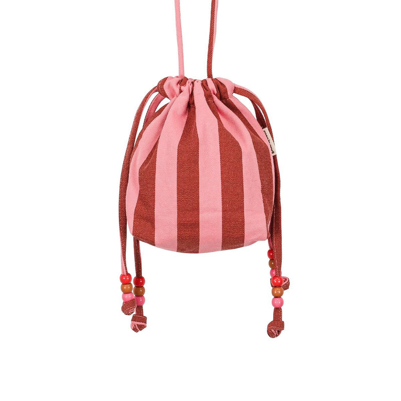 Mini bag - Billie Stripes Brick / Pink