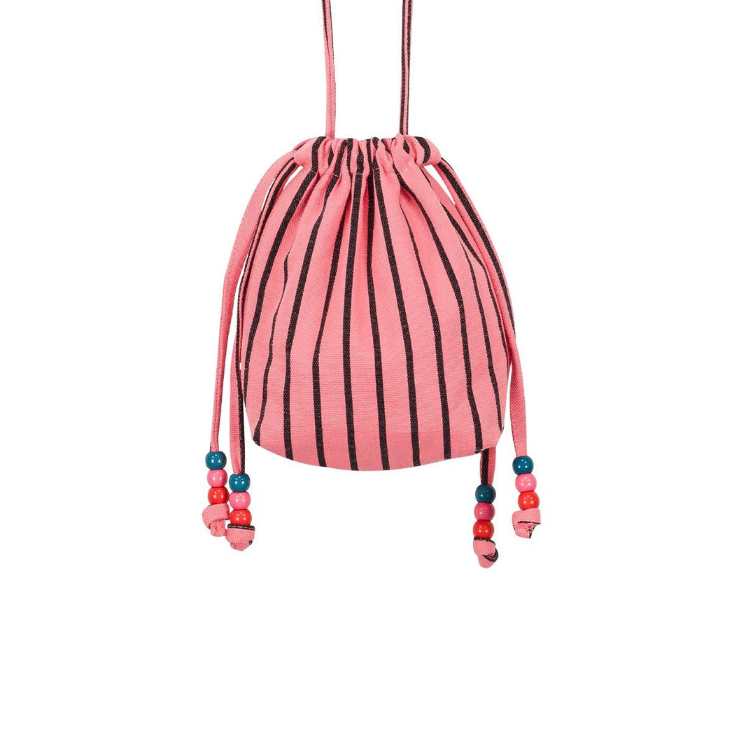 Mini sac - Billie Rayures Tennis Funky pink