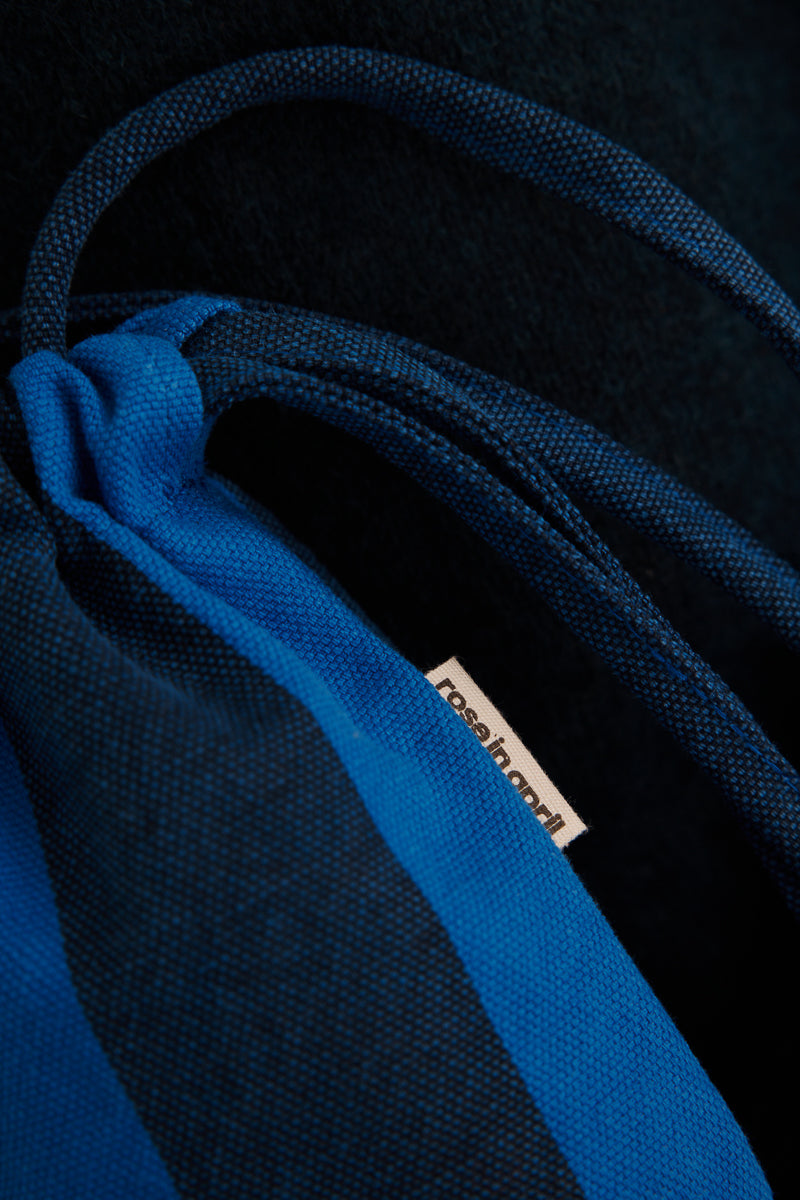 Mini sac - Billie Big stripes Night / Blue