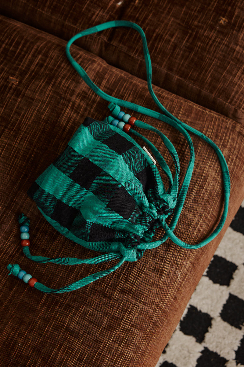 Mini sac - Billie Big vichy Vert