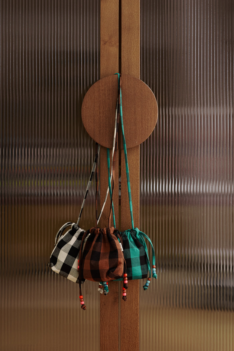 Mini sac - Billie Big vichy Vert