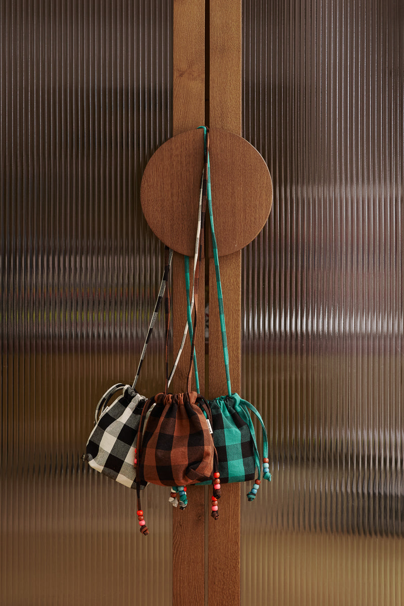 Mini sac - Billie Big vichy Vert