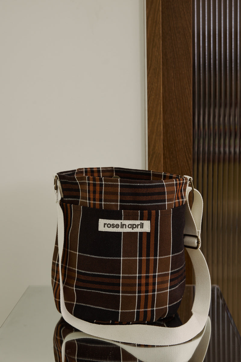Sac seau - Bucky Black Tartan