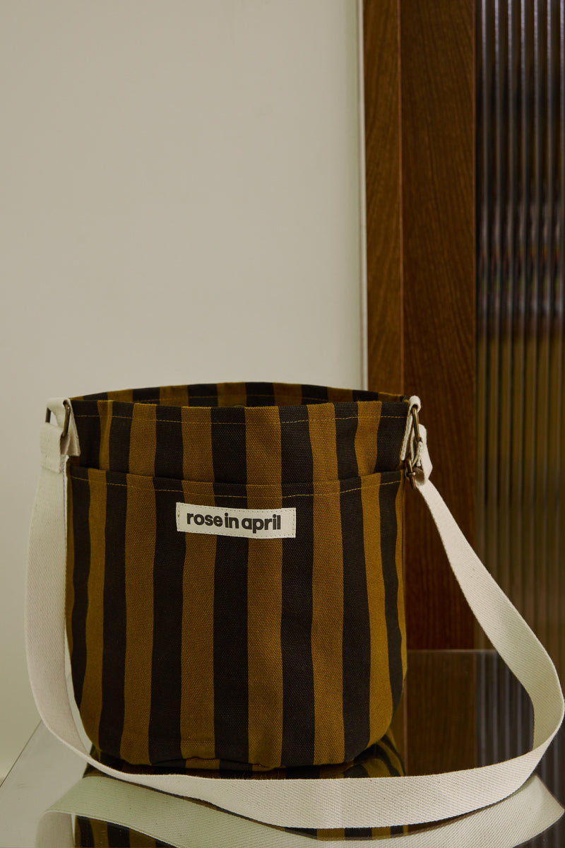 Bucket bag - Bucky Stripes Cumin