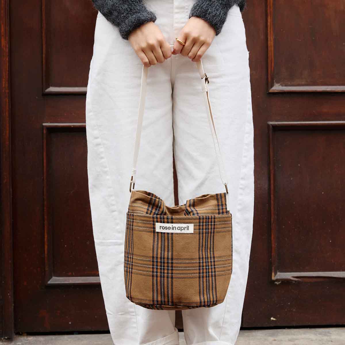 Bucket bag - BuckyTartan