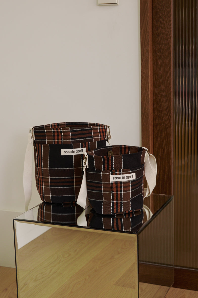 Mini bag - Zazou Black Tartan